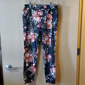 Cropped Floral Jegging